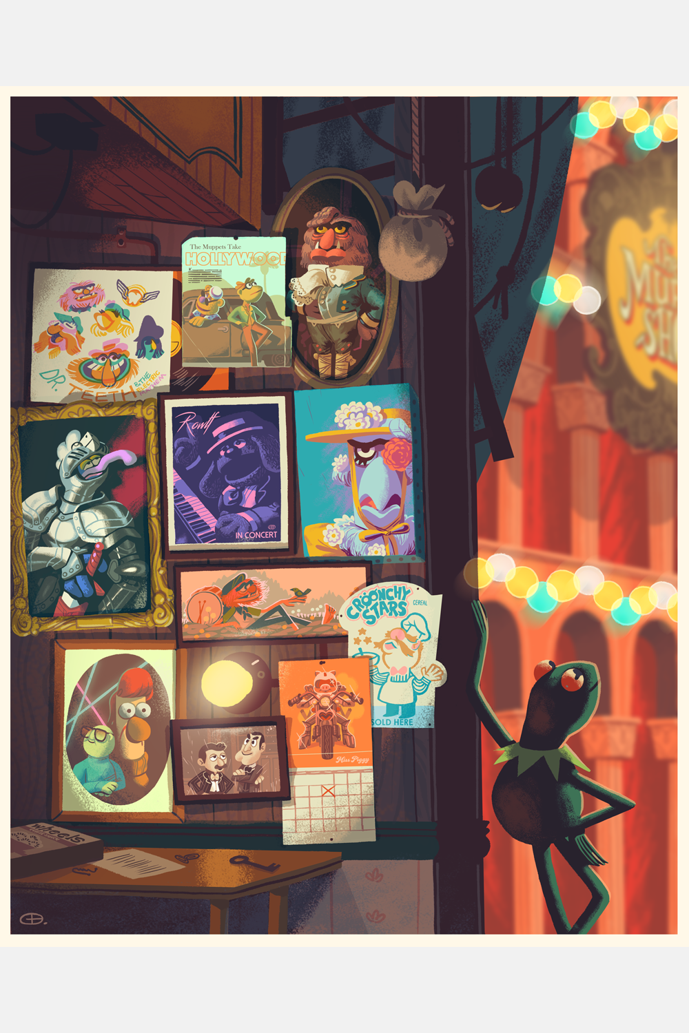 "Backstage" by Glen Brogan