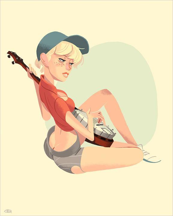"Banjo" by Glen Brogan - Hero Complex Gallery