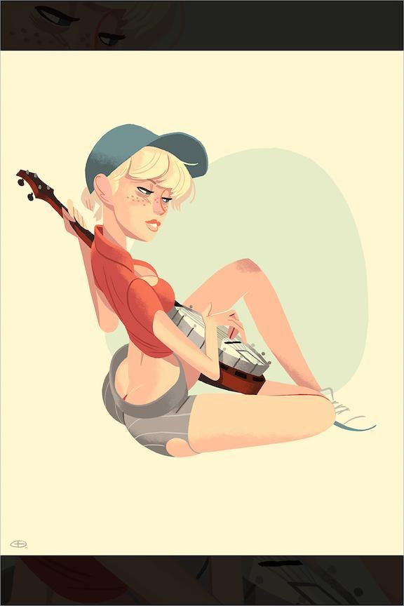 "Banjo" by Glen Brogan - Hero Complex Gallery