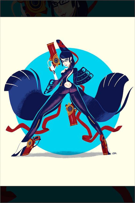 "Bayonetta" by Glen Brogan - Hero Complex Gallery