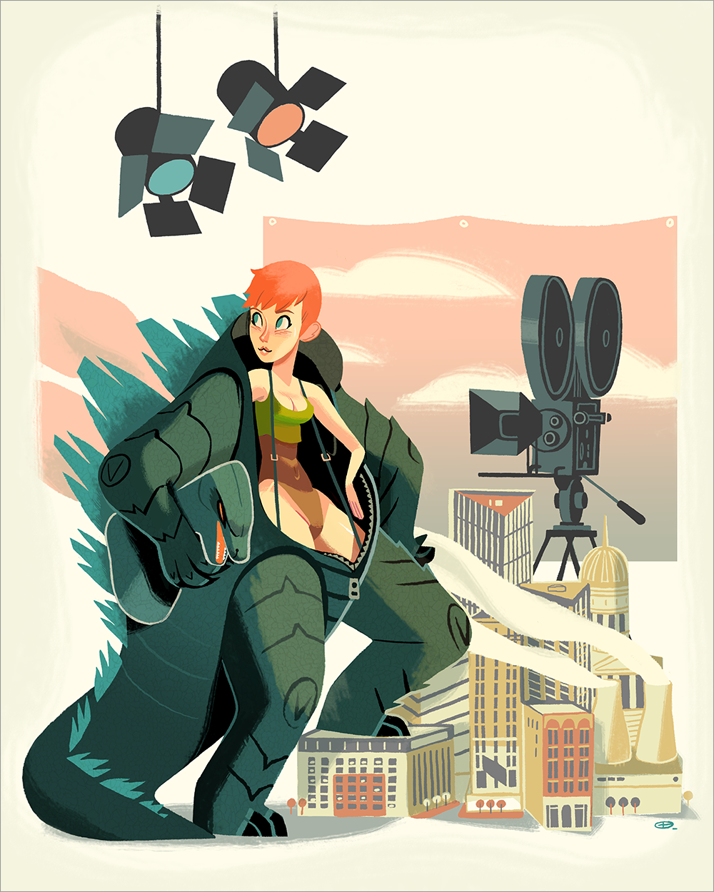 "City Destroyer" by Glen Brogan - Hero Complex Gallery