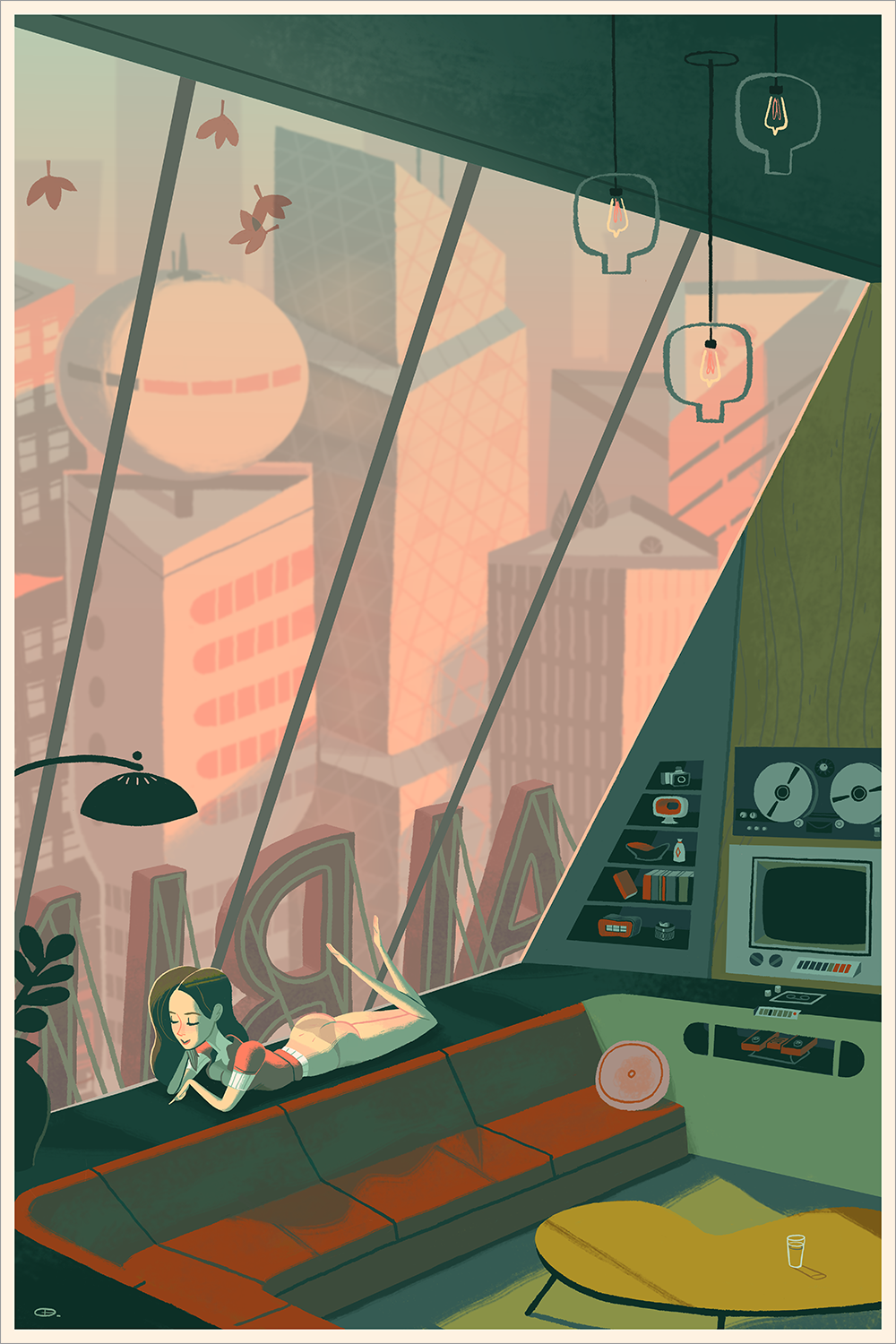 "City View" by Glen Brogan - Hero Complex Gallery