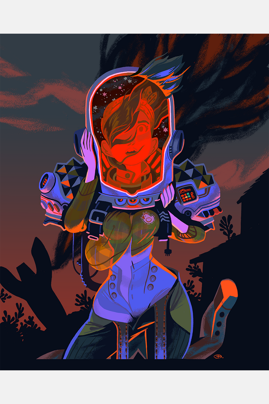 "Cosmic Farmer" by Glen Brogan