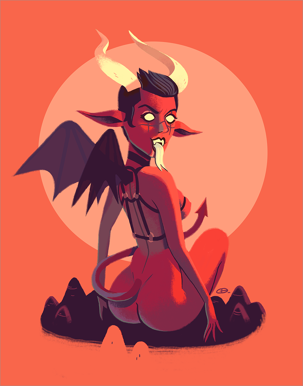 "Demon" by Glen Brogan - Hero Complex Gallery