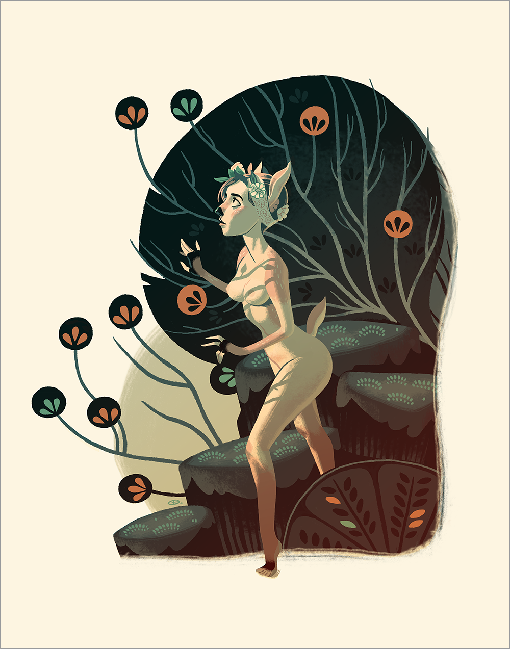 "Faun" by Glen Brogan - Hero Complex Gallery