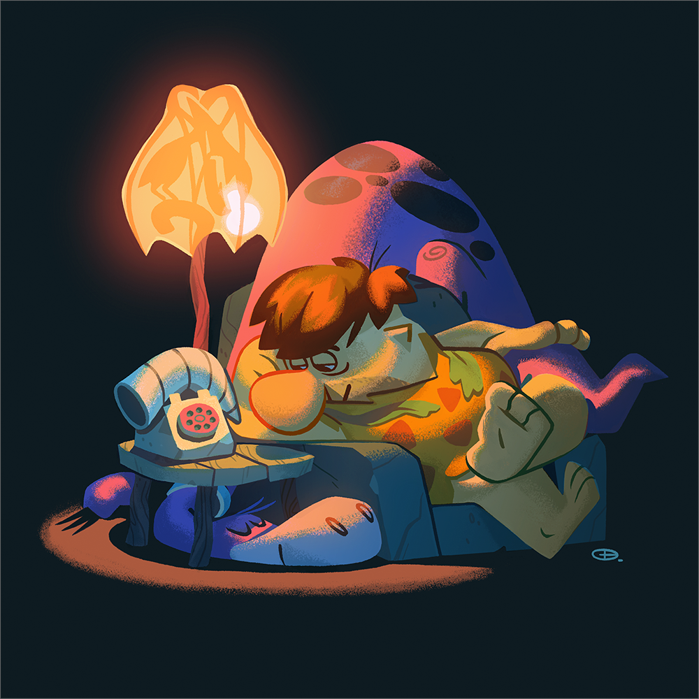 "Fred and Dino" by Glen Brogan