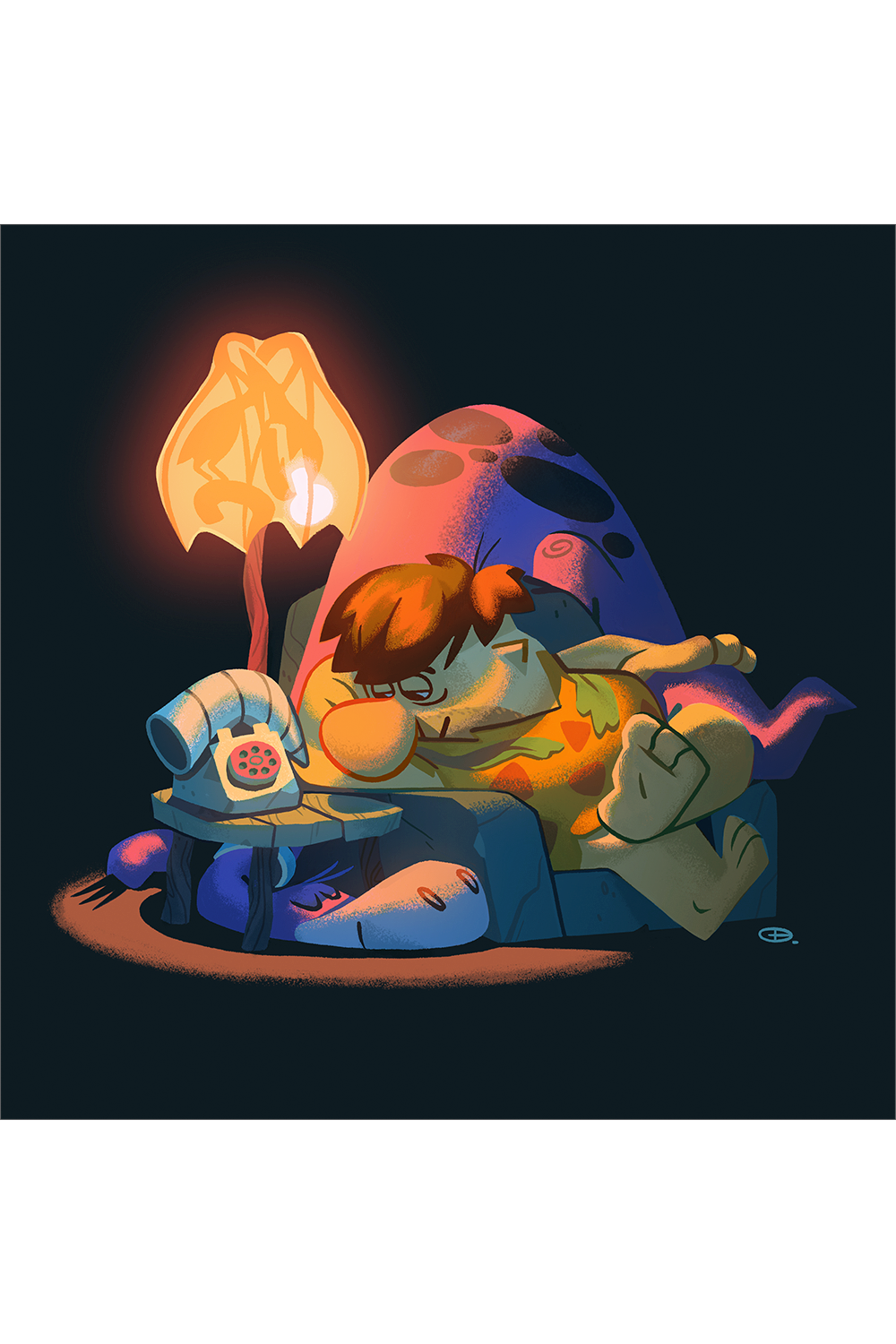 "Fred and Dino" by Glen Brogan