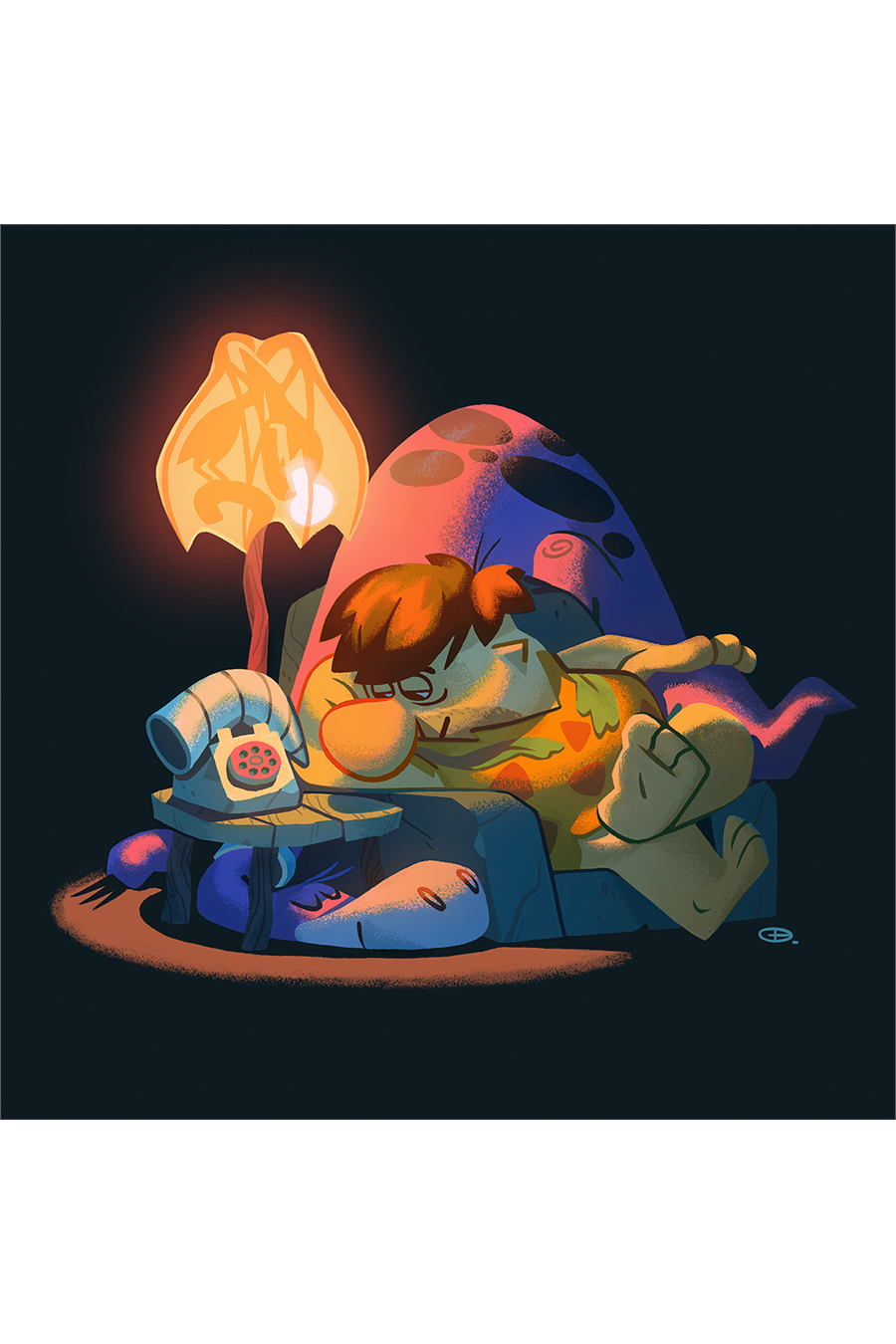 "Fred and Dino" by Glen Brogan