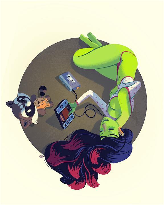 "The Deadliest Woman in the Whole Galaxy" by Glen Brogan - Hero Complex Gallery