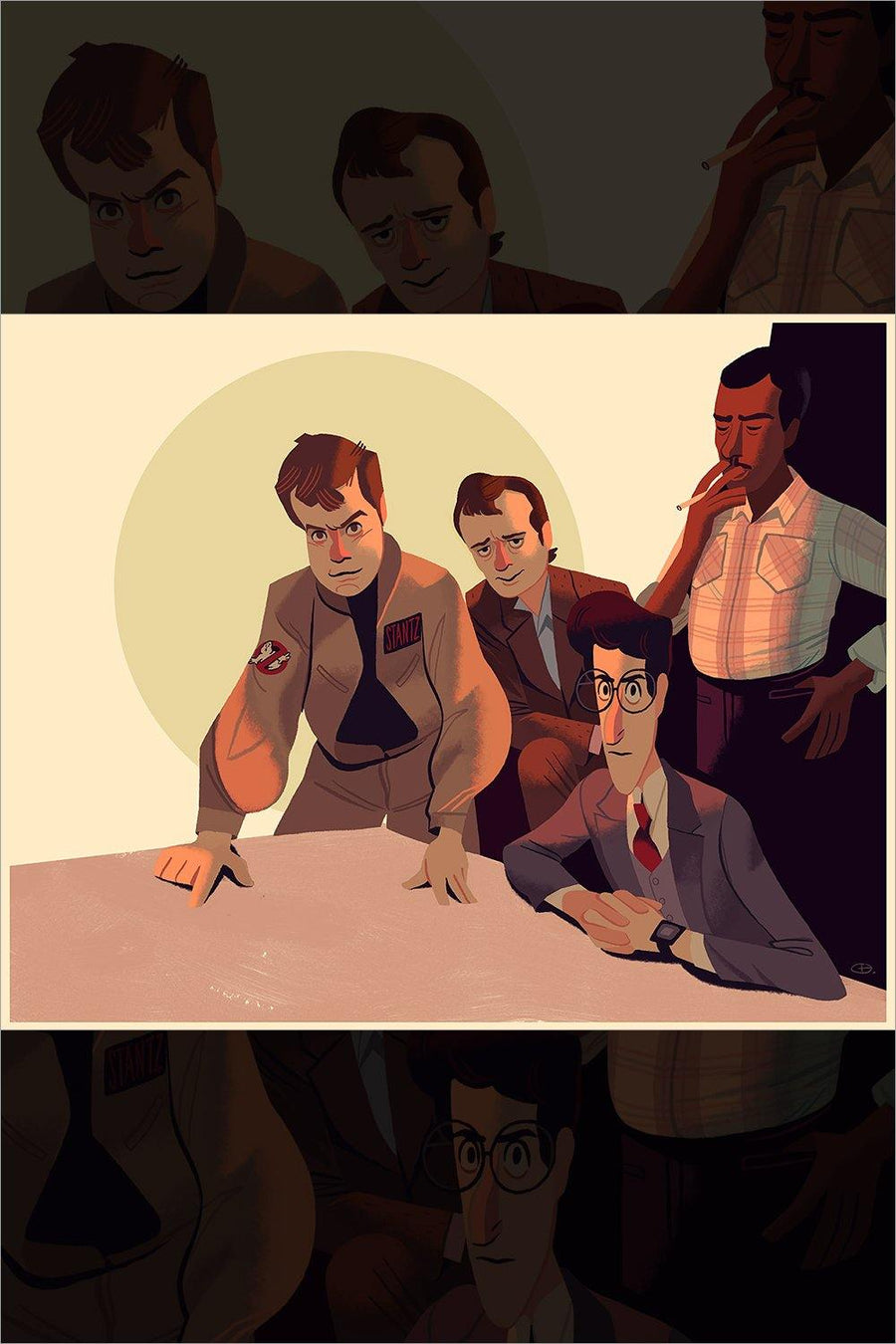 "Who ya gonna call?” by Glen Brogan - Hero Complex Gallery