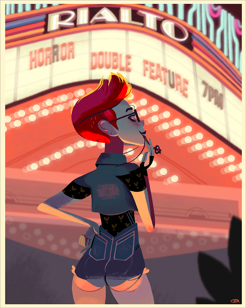 "Horror Double Feature" by Glen Brogan - Hero Complex Gallery