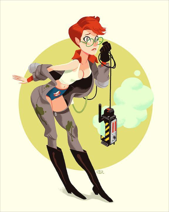 "Janine" by Glen Brogan - Hero Complex Gallery