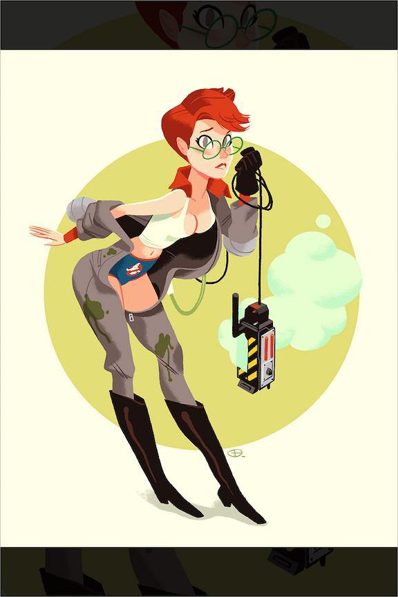 "Janine" by Glen Brogan - Hero Complex Gallery