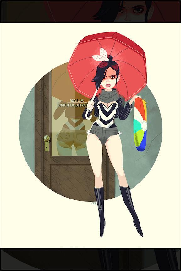 "Jessica" by Glen Brogan - Hero Complex Gallery