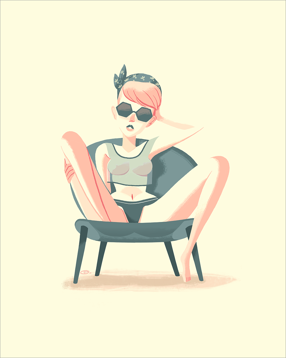 "Lady-like" by Glen Brogan - Hero Complex Gallery