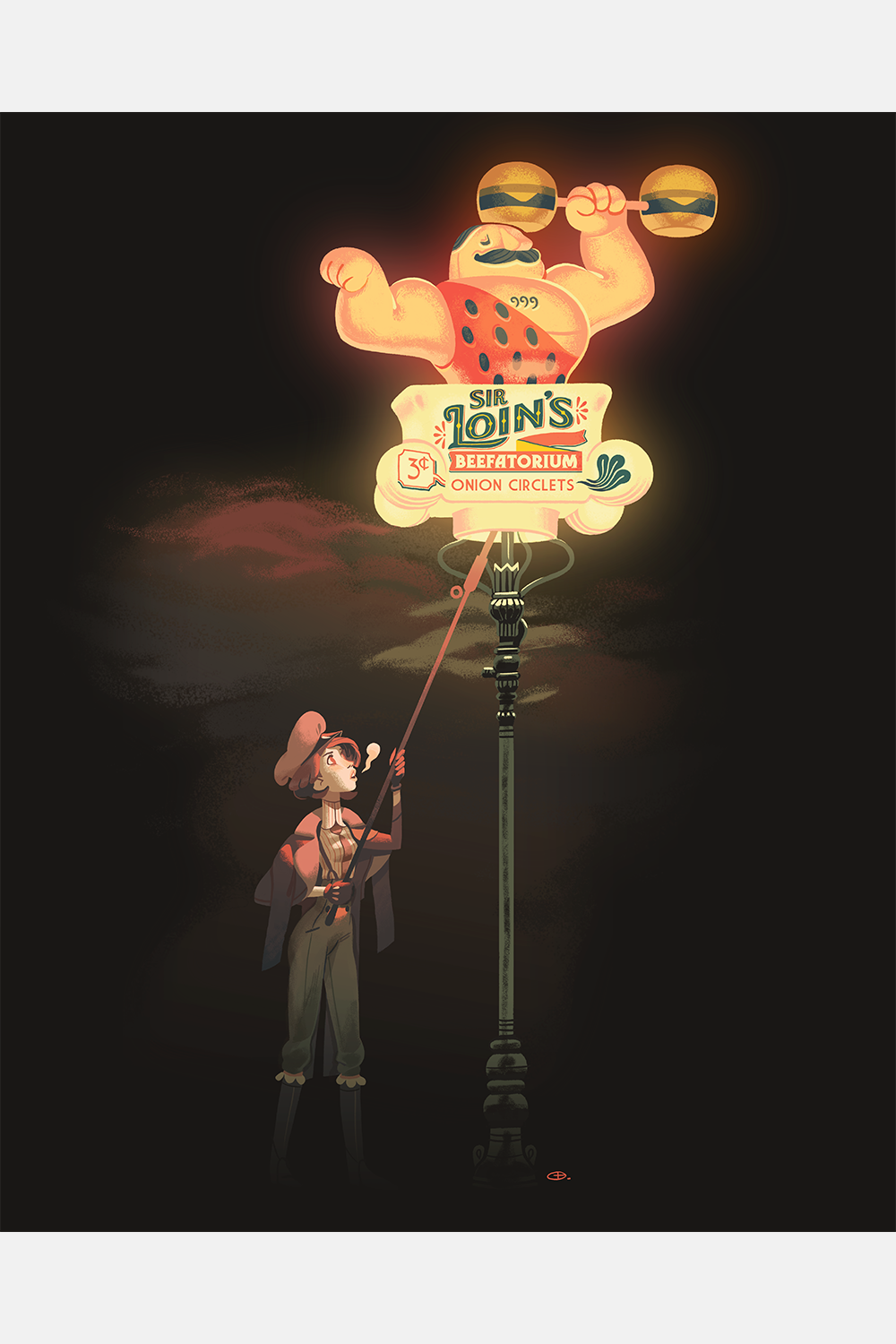 "Lamplighter" by Glen Brogan