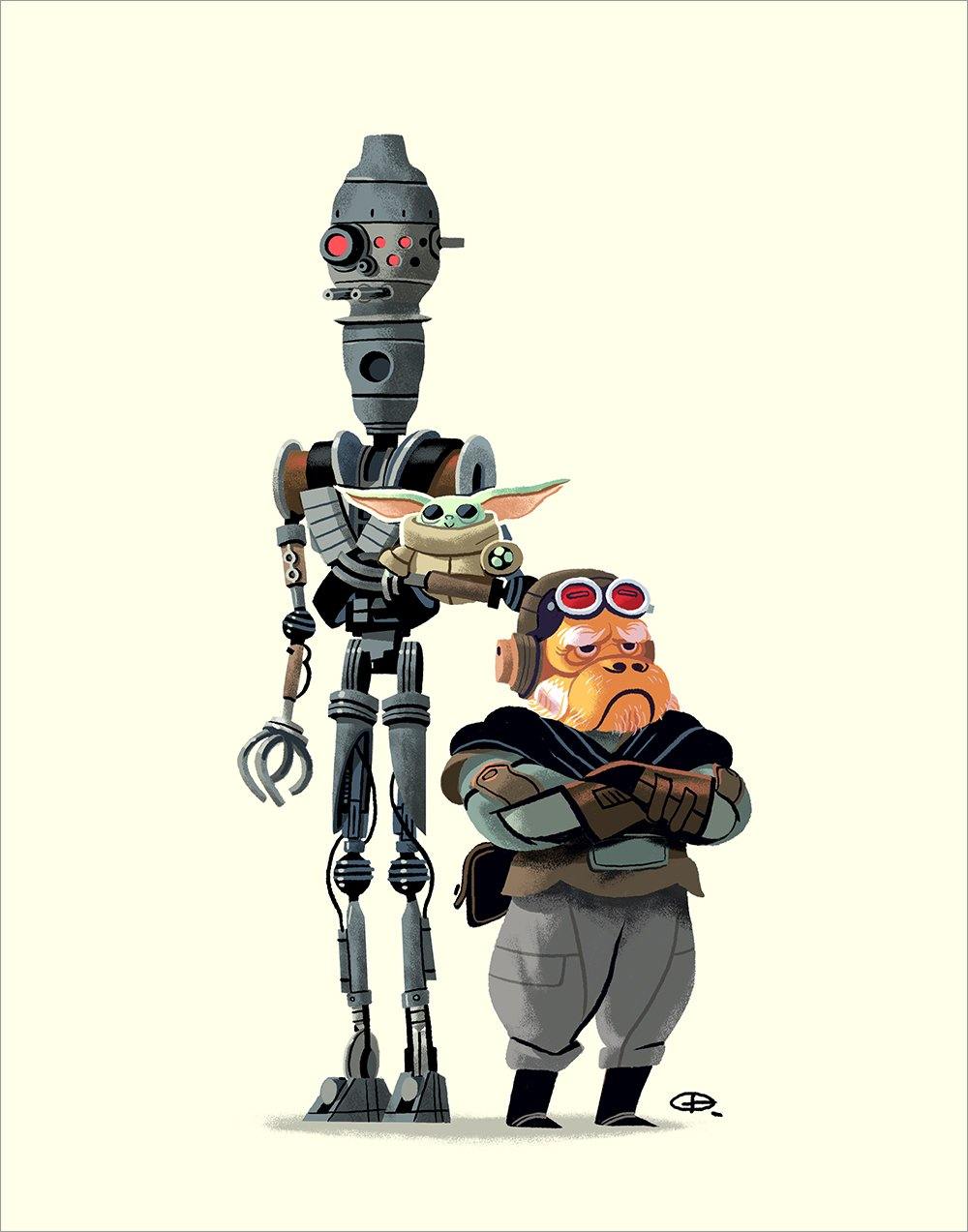 "Not all families look the same. I have spoken." by Glen Brogan - Hero Complex Gallery