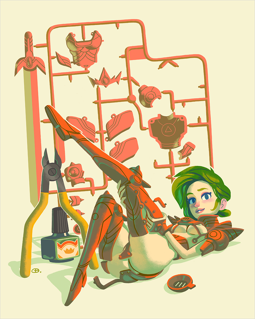 "Model Kit" by Glen Brogan