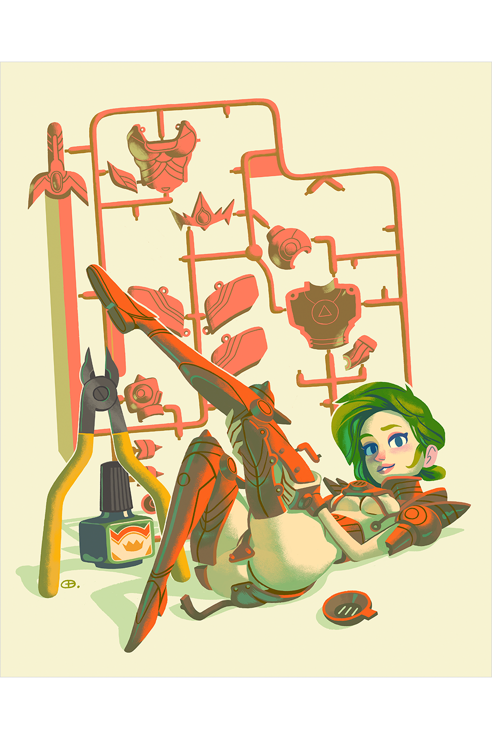 "Model Kit" by Glen Brogan