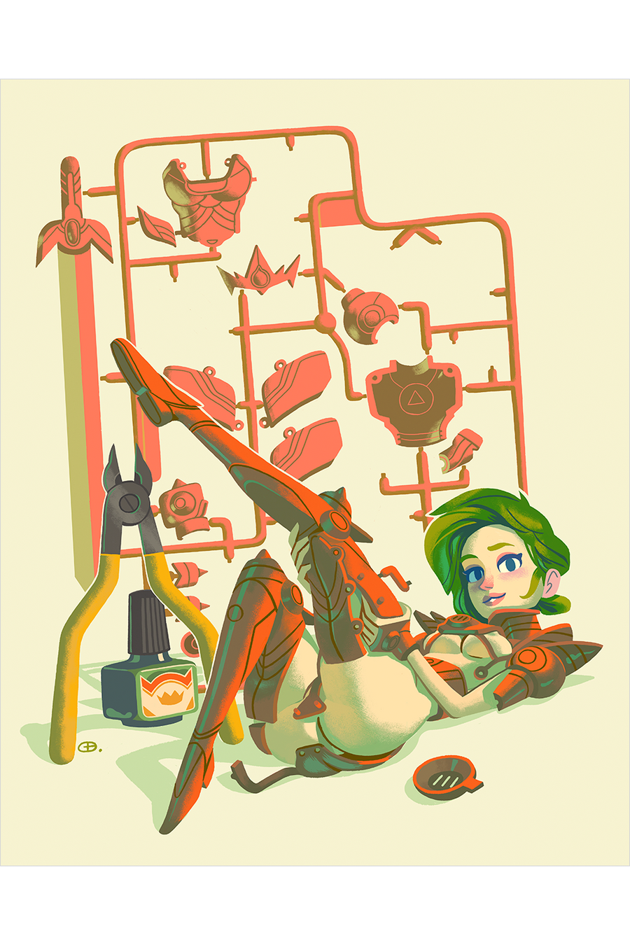 "Model Kit" by Glen Brogan