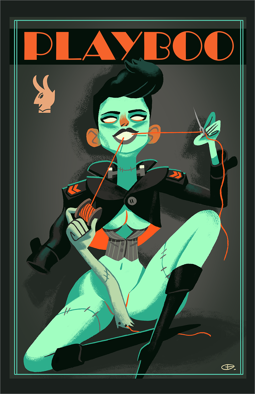 "PLAYBOO #1" by Glen Brogan - Hero Complex Gallery