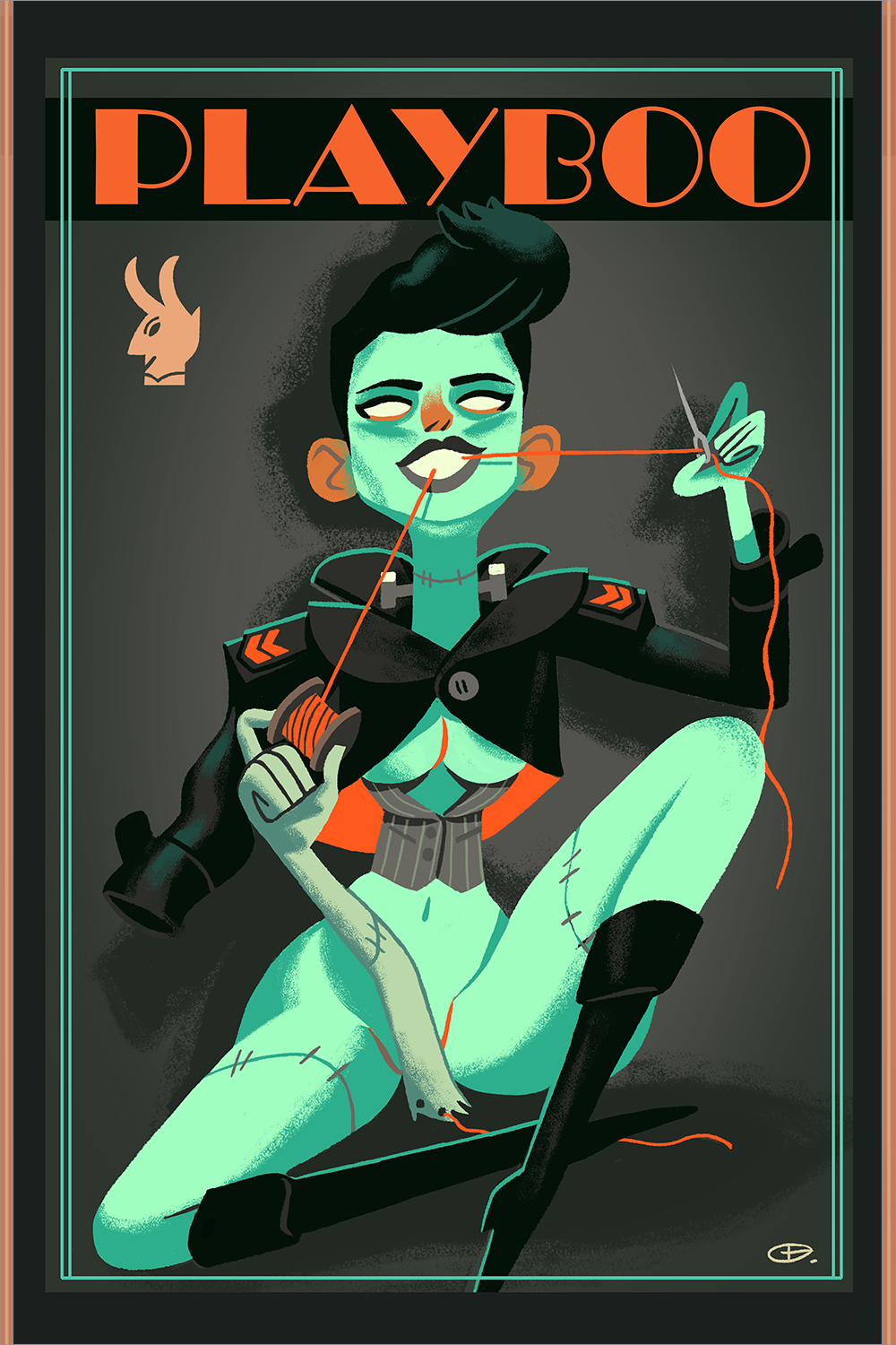 "PLAYBOO #1" by Glen Brogan - Hero Complex Gallery