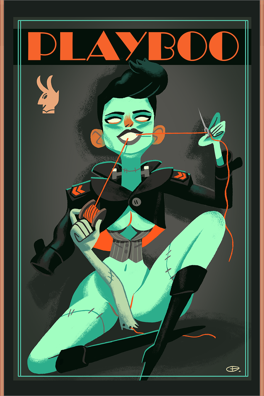 "PLAYBOO #1" by Glen Brogan - Hero Complex Gallery