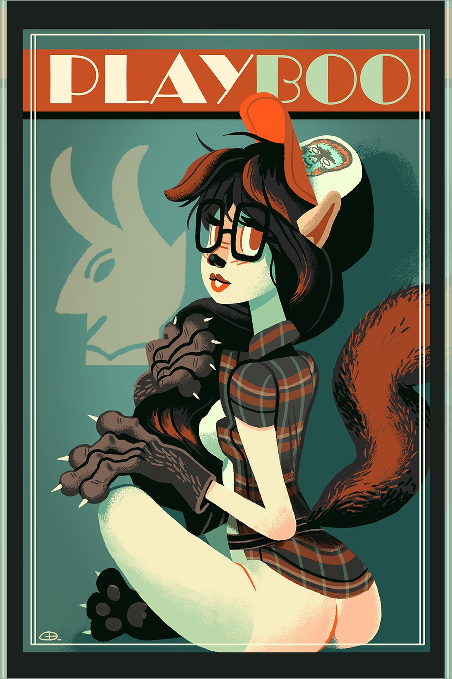 "PLAYBOO #2" by Glen Brogan - Hero Complex Gallery