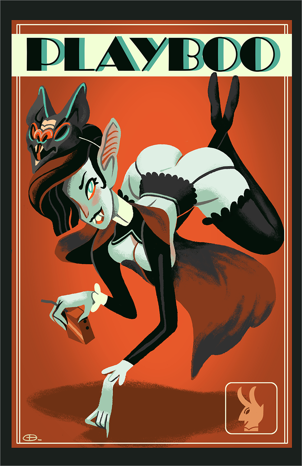 "PLAYBOO #3" by Glen Brogan - Hero Complex Gallery