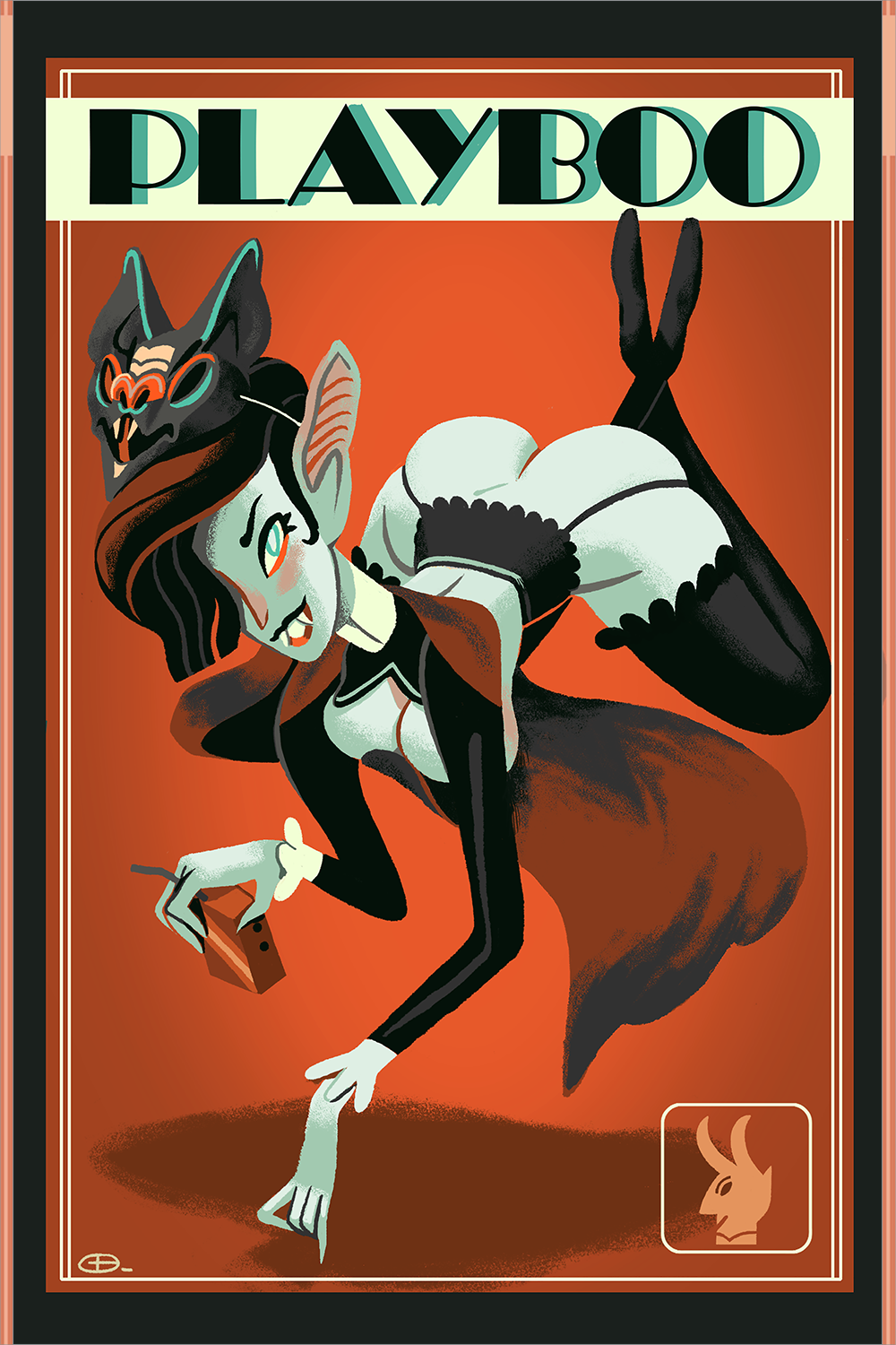 "PLAYBOO #3" by Glen Brogan - Hero Complex Gallery