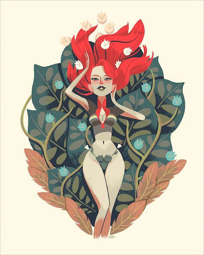 "Poison Ivy" by Glen Brogan - Hero Complex Gallery