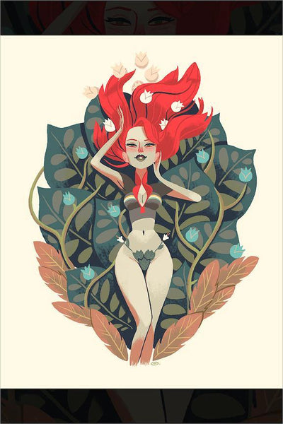 "Poison Ivy" by Glen Brogan - Hero Complex Gallery