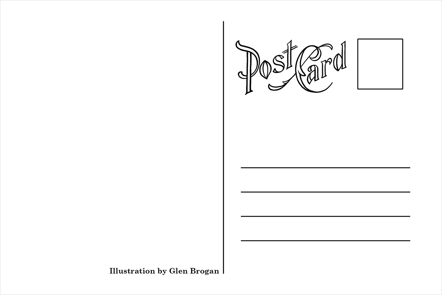 the-most-sensational-inspirational-celebrational-postcard-set-hero-complex-gallery for Free Printable 4x6 Postcard Template The Most Sensational, Inspirational, Celebrational Postcard Set - Hero Complex Gallery for Free Printable 4x6 Postcard Template