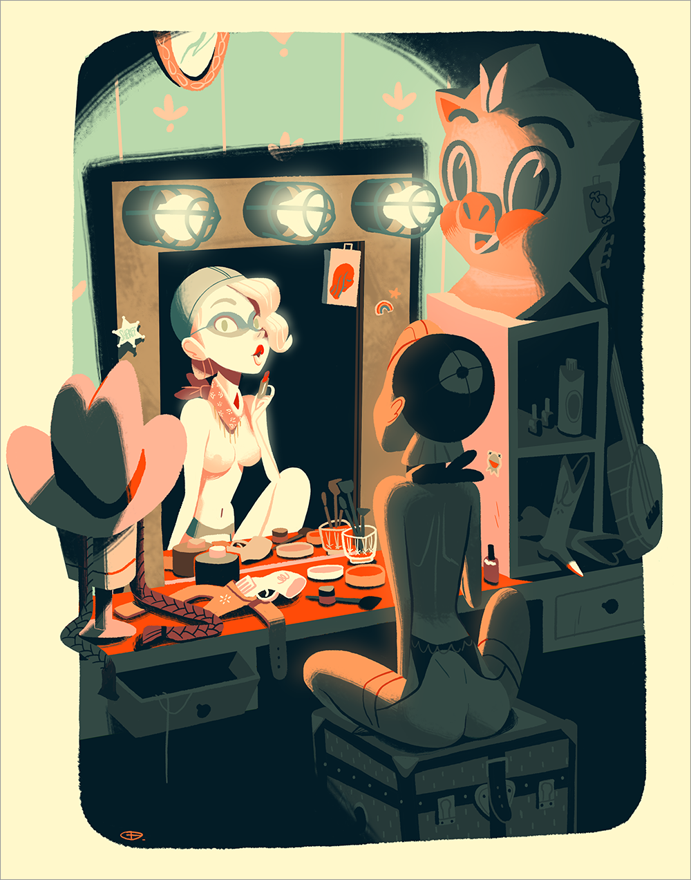 "Showgirl" by Glen Brogan - Hero Complex Gallery