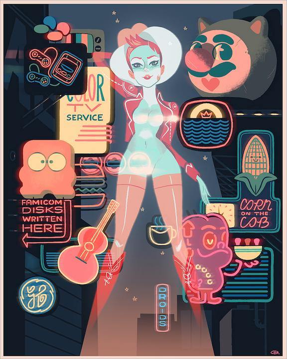 "Signs" by Glen Brogan - Hero Complex Gallery