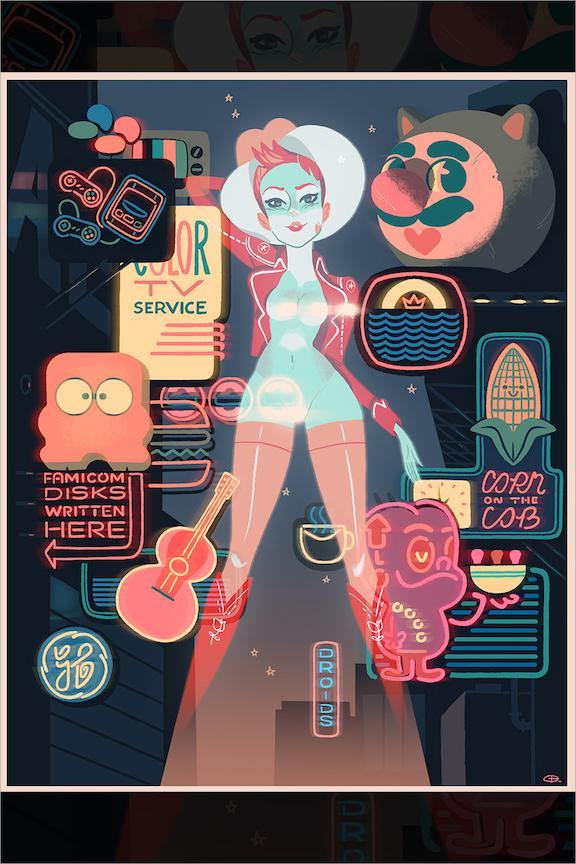 "Signs" by Glen Brogan - Hero Complex Gallery