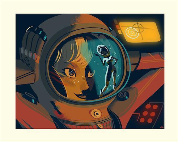"Space Helmet" by Glen Brogan - Hero Complex Gallery