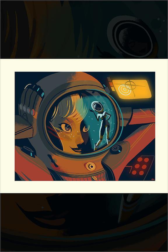 "Space Helmet" by Glen Brogan - Hero Complex Gallery