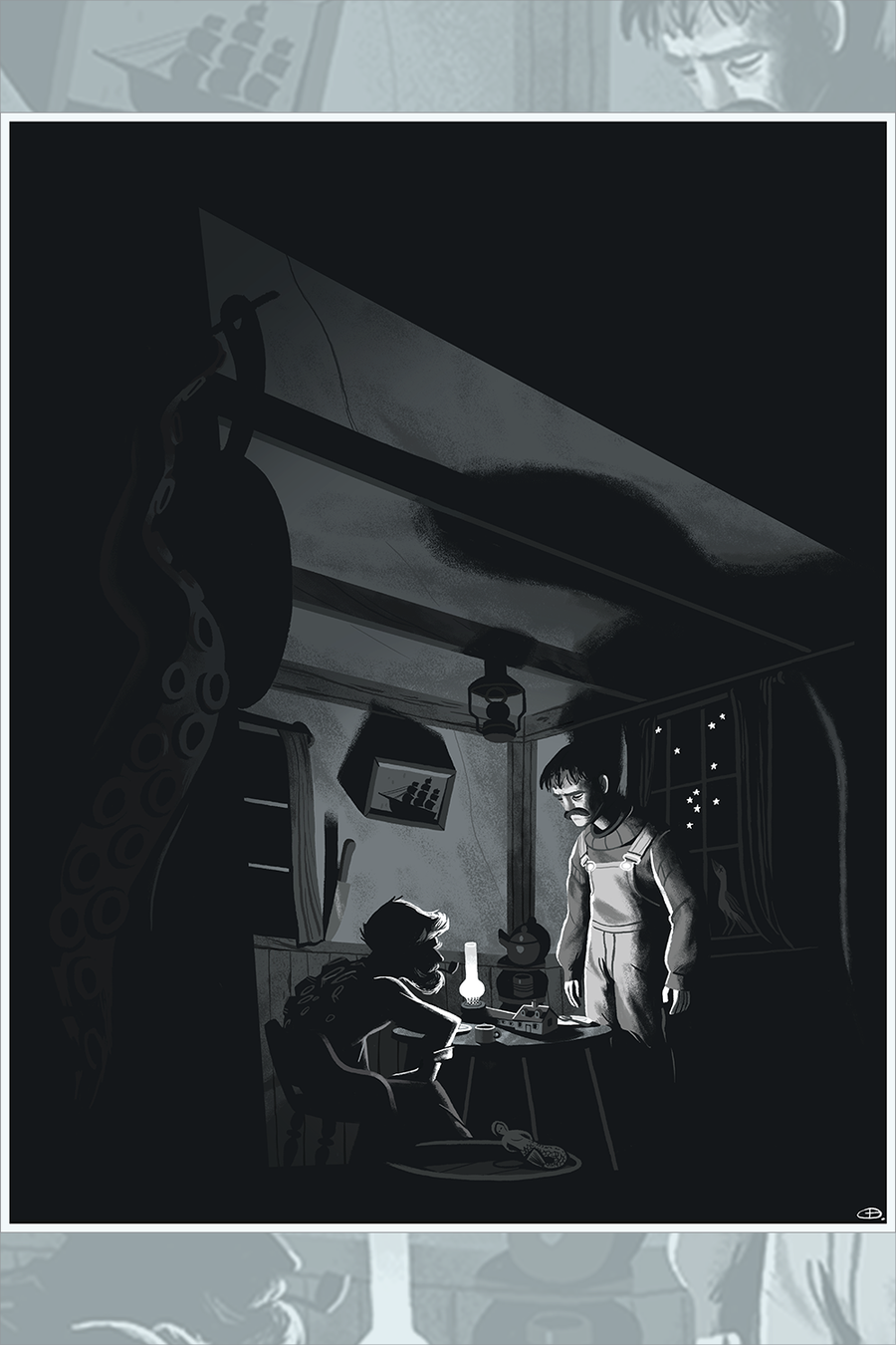 "You're Fond of Me Lobster, Ain't Ye?" by Glen Brogan - Hero Complex Gallery