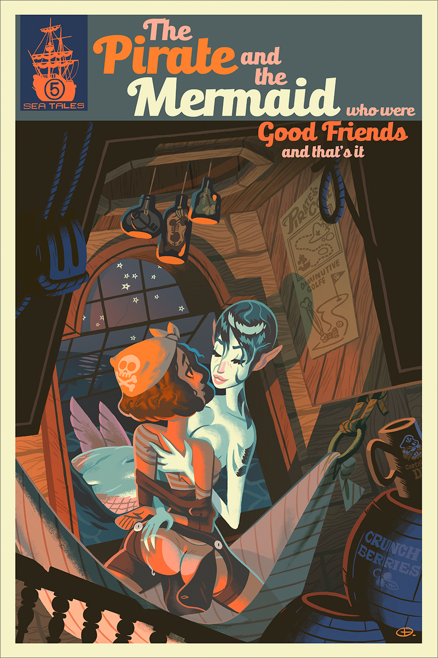 "The Pirate and the Mermaid" by Glen Brogan