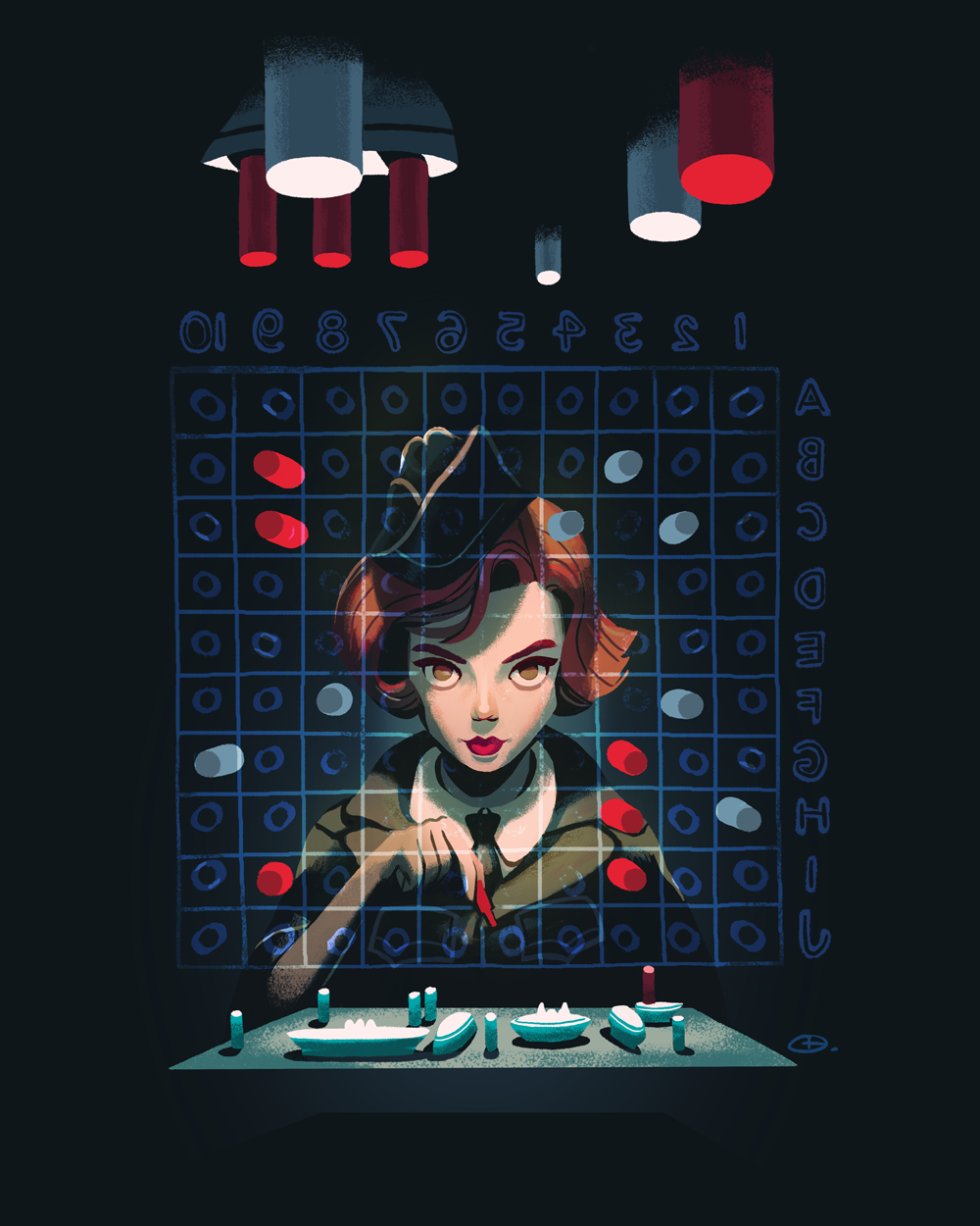 "The Queen's Gambit 2: You Sank My Battleship" by Glen Brogan