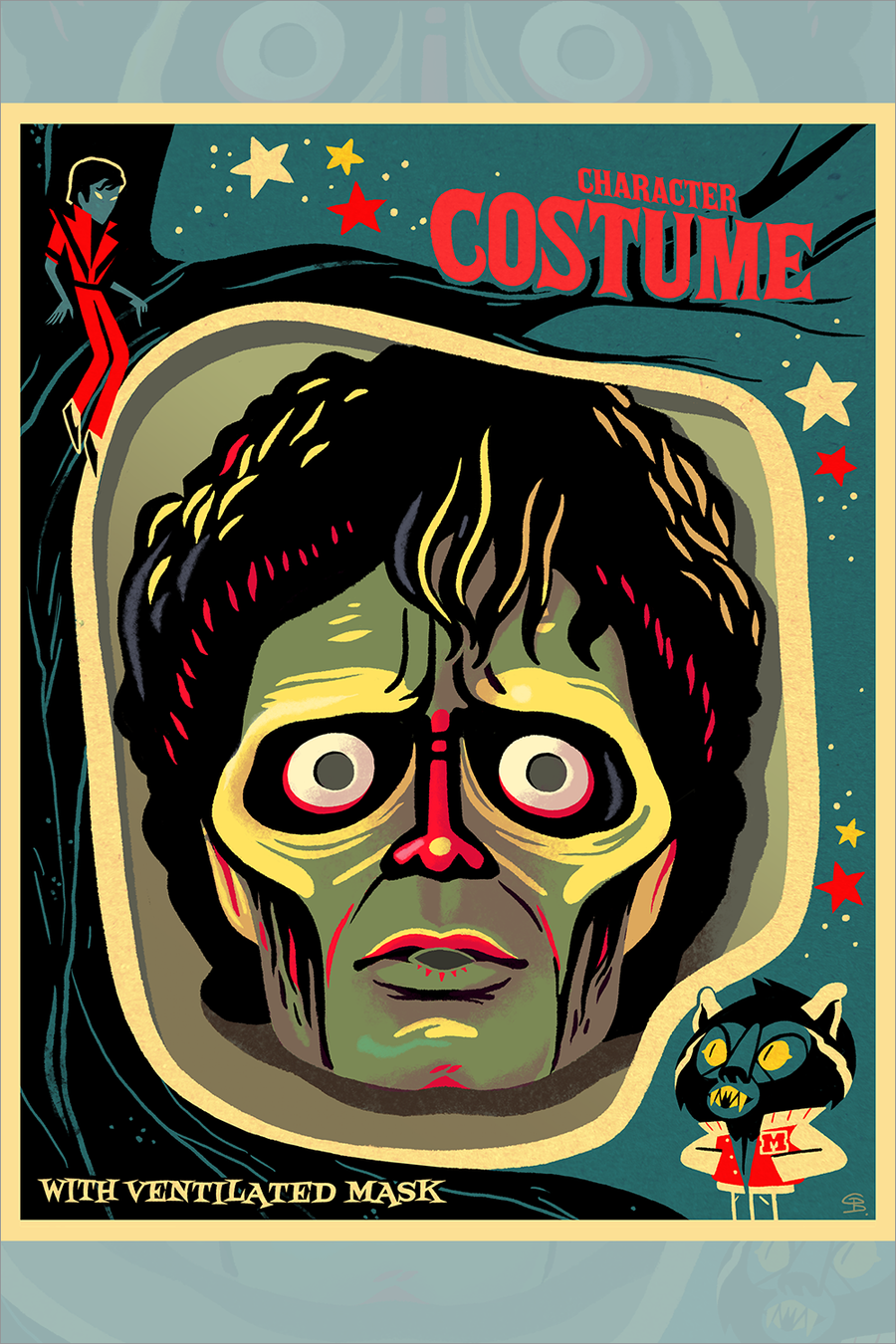 "Terrorize Yall's Neighborhood" by Glen Brogan - Hero Complex Gallery