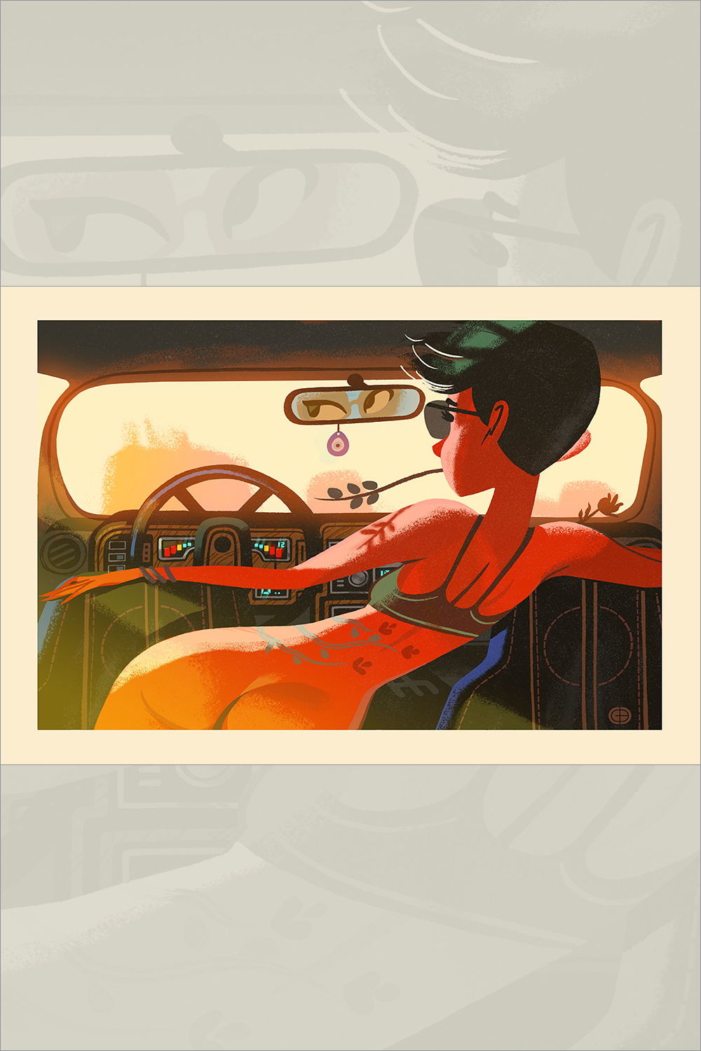 "Vintage Product Designs: Car" by Glen Brogan - Hero Complex Gallery