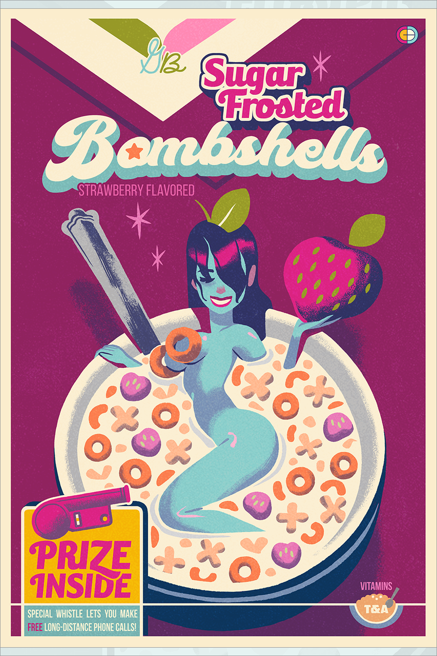 "Vintage Product Designs: Cereal" by Glen Brogan - Hero Complex Gallery
