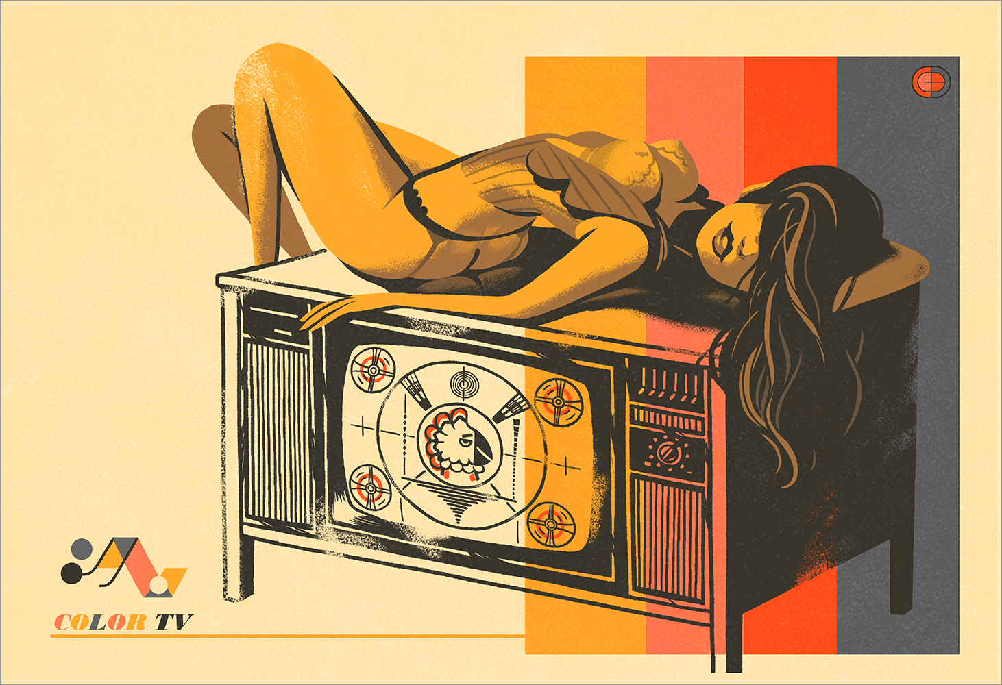 "Vintage Product Designs: Television" by Glen Brogan - Hero Complex Gallery