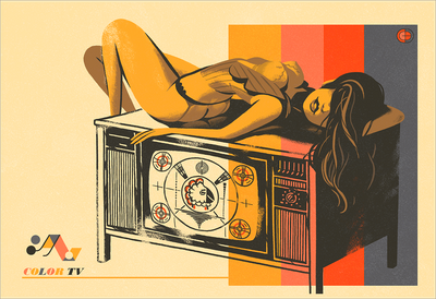 "Vintage Product Designs: Television" by Glen Brogan - Hero Complex Gallery