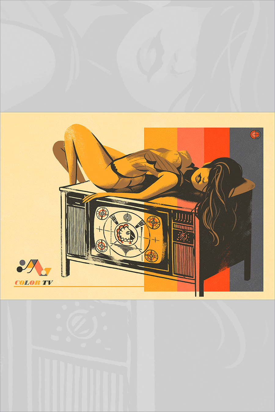 "Vintage Product Designs: Television" by Glen Brogan - Hero Complex Gallery