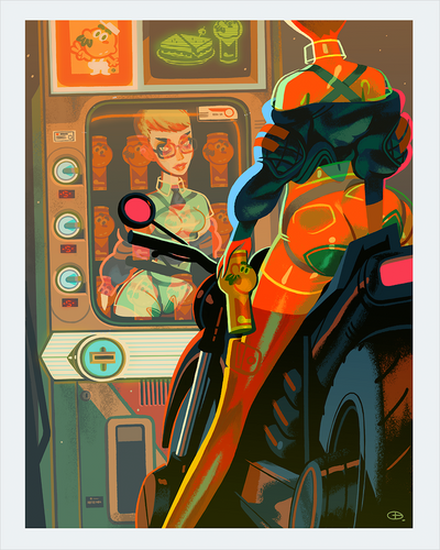"Vending Machine Punk" by Glen Brogan
