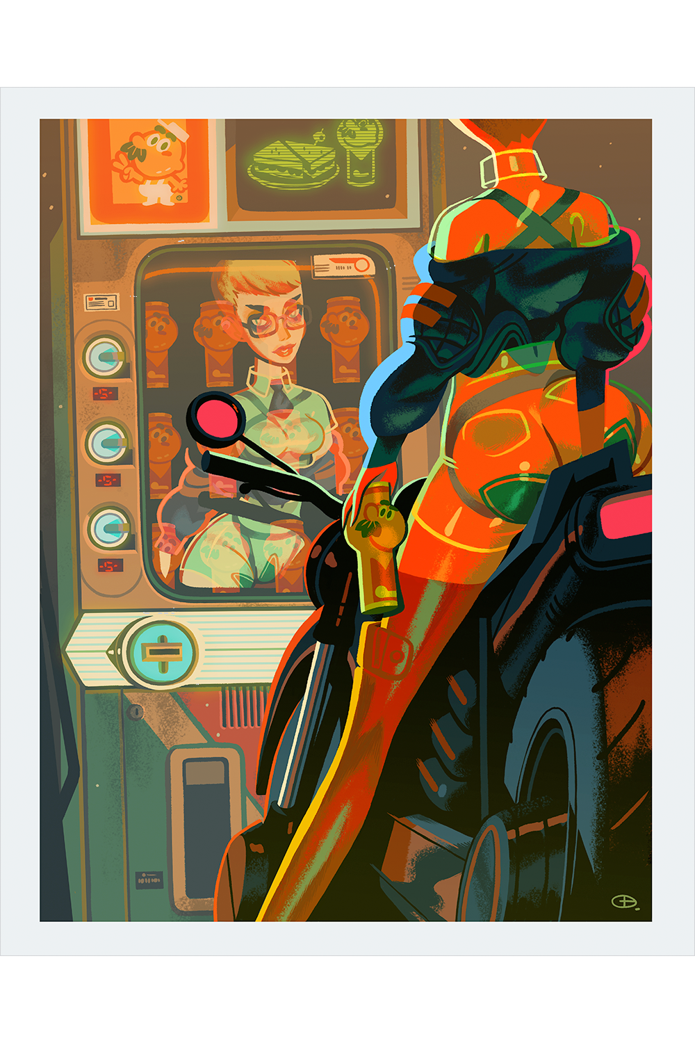"Vending Machine Punk" by Glen Brogan