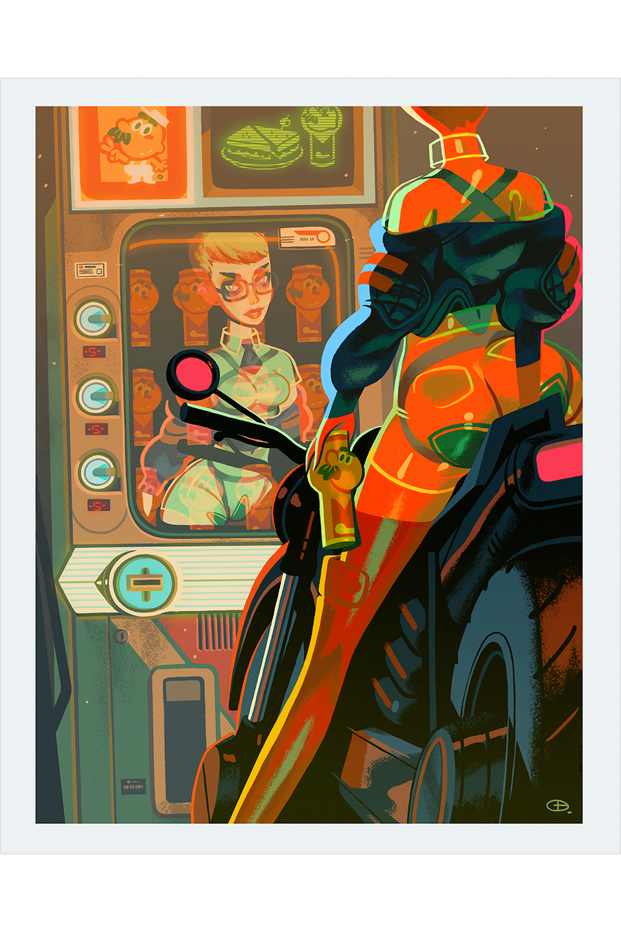 "Vending Machine Punk" by Glen Brogan